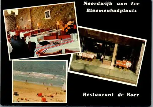 51071 - Niederlande - Noordwijk aan Zee , Restaurant Hotel De Boer - nicht gelaufen