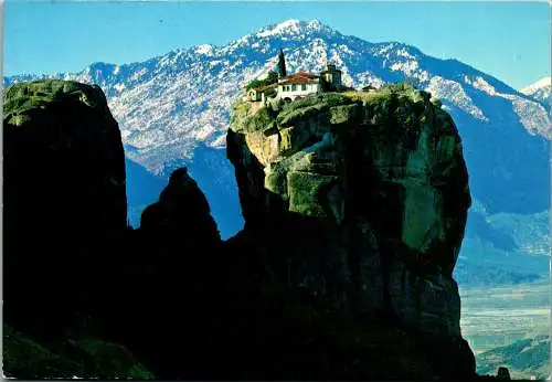 51116 - Griechenland - Meteora , Monastery of the Holy Trinity - gelaufen 1986