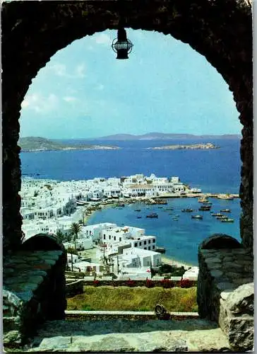 51119 - Griechenland - Mykonos , View - gelaufen