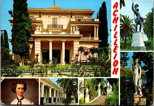 51189 - Griechenland - Corfu , Korfu , Achilleion - gelaufen 1982