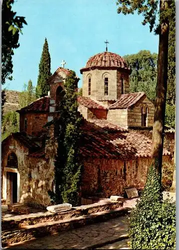 51203 - Griechenland - Athen , Athene , Kessariani , Kloster - gelaufen 1974