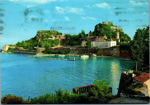 51215 - Griechenland - Corfu , Korfu , Chateau , Schloss - gelaufen