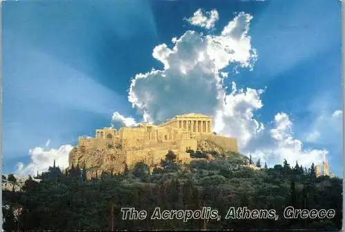 51222 - Griechenland - Athen , Athens , The Acropolis , Akropolis - gelaufen 1996