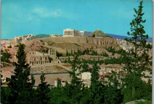 51227 - Griechenland - Athen , Athens , Acropolis , Akropolis - gelaufen 1965