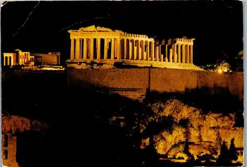 51229 - Griechenland - Athen , Athens , Acropolis , Akropolis - gelaufen 1991