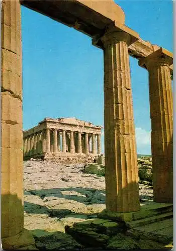 51232 - Griechenland - Athen , Athens , Le Parthenon - gelaufen 1977