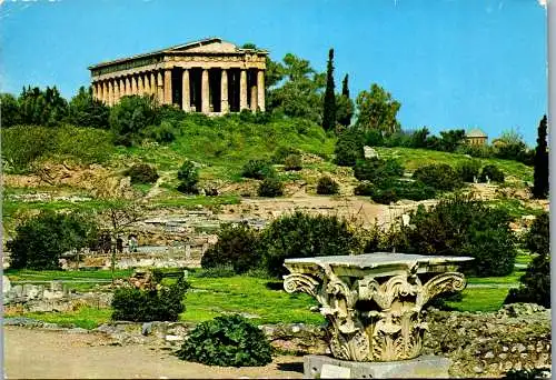 51241 - Griechenland - Athen , Athens , The Theseion , Temple of Hephaistos - gelaufen