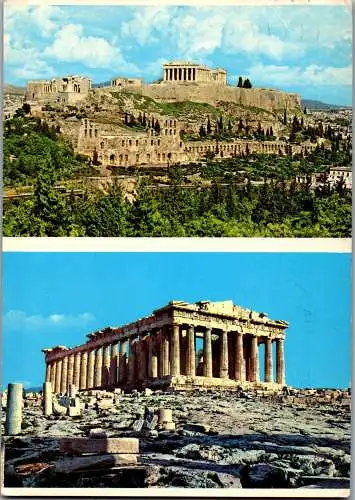 51243 - Griechenland - Athen , Athens , Acropolis , Partheon , Akropolis - gelaufen 1986