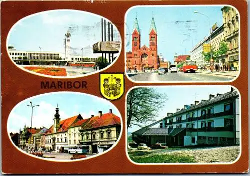 51295 - Slowenien - Maribor , Mehrbildkarte - gelaufen