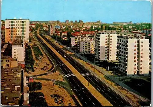 51376 - Nordmazedonien - Skopje , View - gelaufen