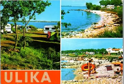 51383 - Kroatien - Porec , Ulika , FKK , Camping , Plava Laguna - gelaufen 1986