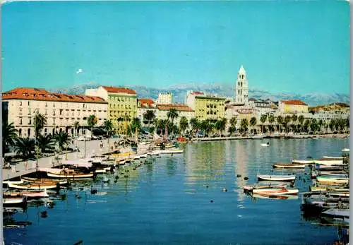 51395 - Kroatien - Split , Panorama - gelaufen 1965