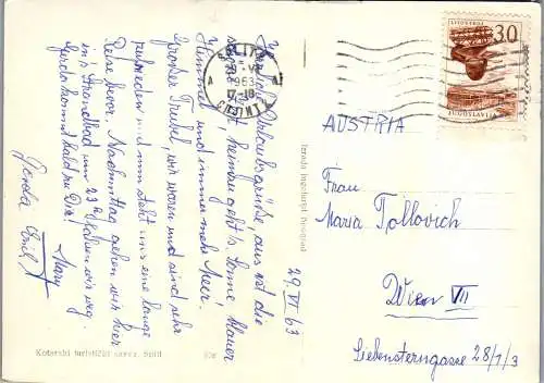 51397 - Kroatien - Split , Mehrbildkarte - gelaufen 1963