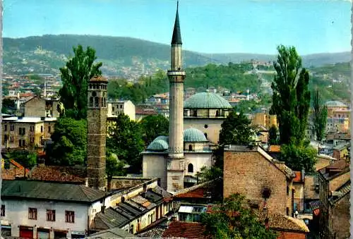 51402 - Bosnien Herzegovina - Sarajevo , Begova dzamija , Moschee - gelaufen 1966