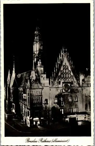 51434 - Polen - Breslau , Rathaus - nicht gelaufen