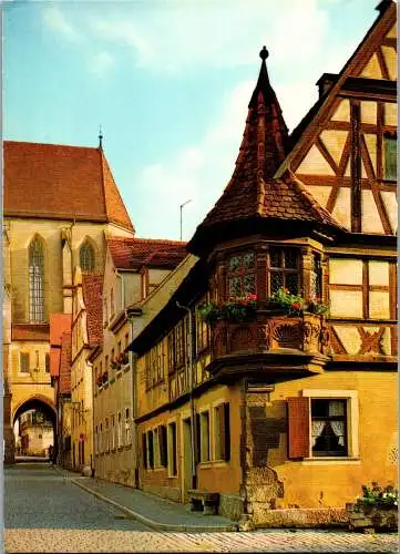 51440 - Deutschland - Rothenburg o. d. Tauber , Feuerleinserker - gelaufen 1983