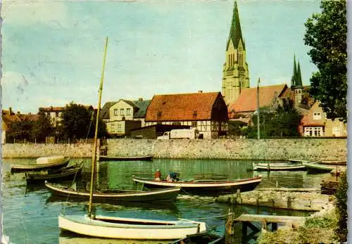 51449 - Deutschland - Schleswig a. d. Schlei , Holm und Dom - gelaufen 1961