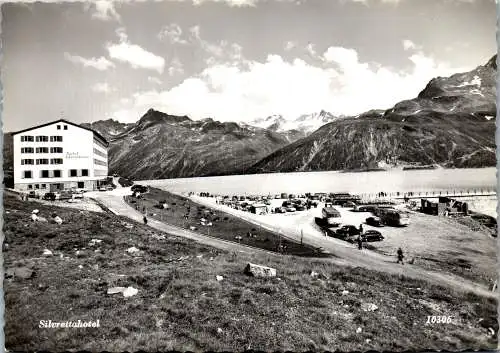 51451 - Vorarlberg - Montafon , Hotel Silvrettasee , Silvrettahotel - gelaufen 1963