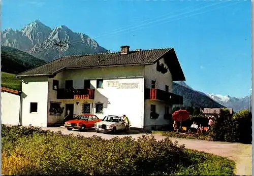 51468 - Tirol - Mieders , Pension Haus Hammer , Auto , Mercedes , Opel - nicht gelaufen