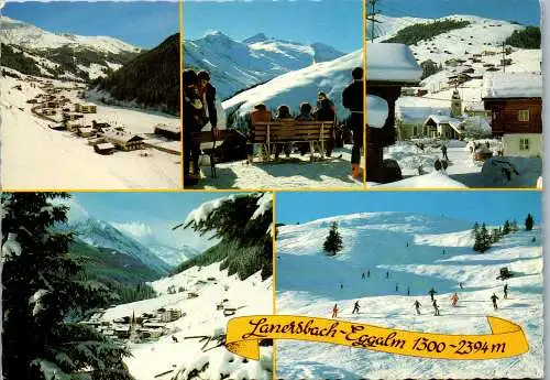 51489 - Tirol - Lanersbach , Eggalm , Zillertal , Mehrbildkarte - gelaufen 1982