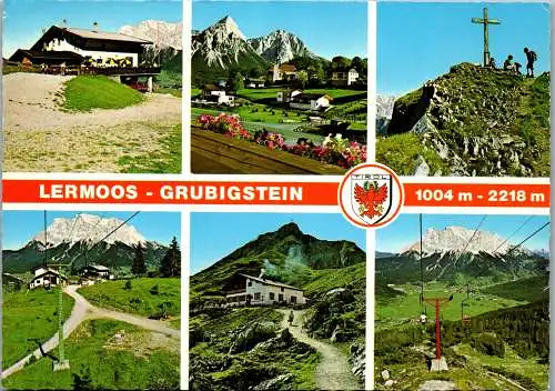 51492 - Tirol - Lermoos , Grubigstein , Mehrbildkarte - gelaufen 1982