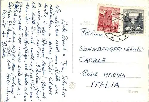 51495 - Niederösterreich - Melk , Stift , Wachau - gelaufen 1963