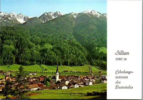 51502 - Tirol - Sillian , Pustertal , Panorama - gelaufen 1991