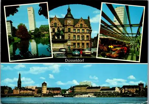 51518 - Deutschland - Düsseldorf , Mehrbildkarte - gelaufen 1972