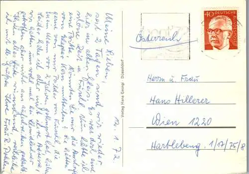 51518 - Deutschland - Düsseldorf , Mehrbildkarte - gelaufen 1972