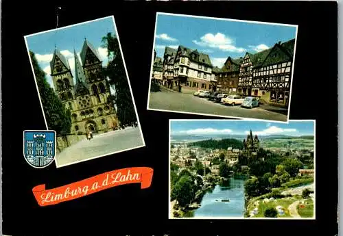 51543 - Deutschland - Limburg , an der Lahn , Mehrbildkarte - gelaufen 1969