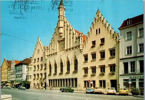 51545 - Deutschland - Landshut , Stadtansicht , Motiv - gelaufen 1980