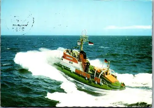 51551 - Deutschland - Helgoland , Seenotrettungskreuzer der Deutschen Rettung Schiffbrüchiger - gelaufen 1981