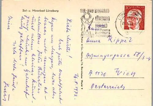 51564 - Deutschland - Lüneburg , Sol- u. Moorbad - gelaufen 1972