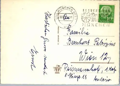 51584 - Deutschland - München , Maximilianeum - gelaufen 1955