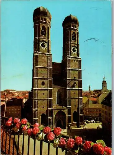 51605 - Deutschland - München , Frauenkirche - gelaufen 1971