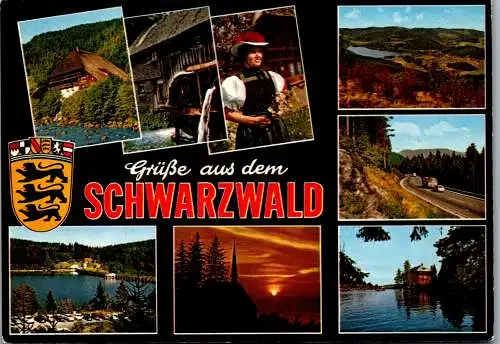 51630 - Deutschland - Schwarzwald , Mehrbildkarte - nicht gelaufen