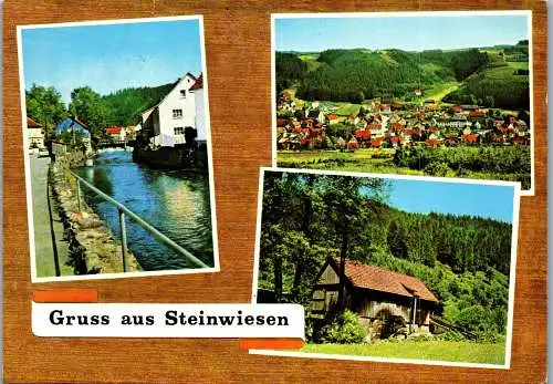 51634 - Deutschland - Steinwiesen , Mehrbildkarte - gelaufen 1975