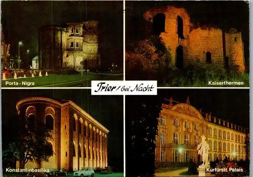 51647 - Deutschland - Trier , Porta Nigra , Konstantinbasilika , Kaiserthermen - gelaufen 1985