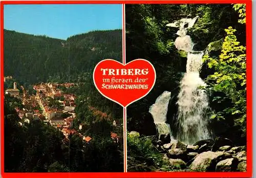 51651 - Deutschland - Triberg , Schwarzwald , Mehrbildkarte - nicht gelaufen