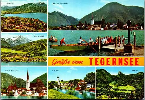 51654 - Deutschland - Tegernsee , Bad Wiessee , Rottach Egern , Gmund , Kreuth - gelaufen