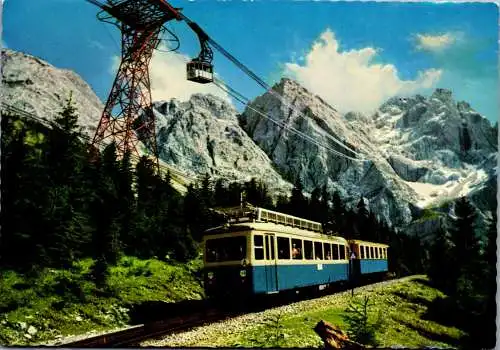 51658 - Deutschland - Grainau , Zugspitzenbahn , Zugspitzgipfel - gelaufen 1970