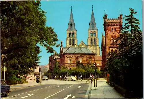 51662 - Deutschland - Landau , Pfalz , Marienkirche - gelaufen 1974