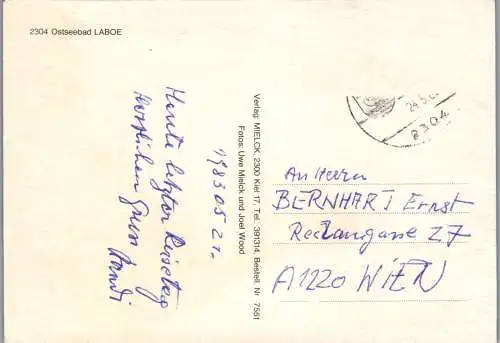 51664 - Deutschland - Laboe , Ostseebad , Mehrbildkarte - gelaufen 1983