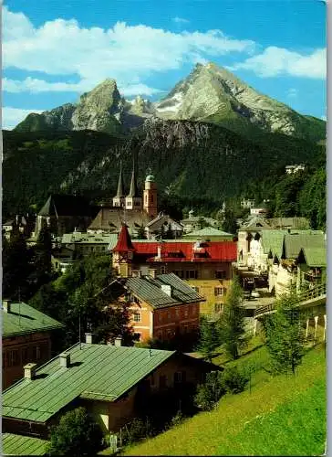 51672 - Deutschland - Berchtesgaden , mit Watzmann - nicht gelaufen 1976