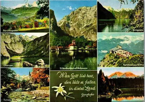 51673 - Deutschland - Berchtesgaden , Aus dem Berchtesgadener Land - nicht gelaufen