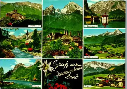 51687 - Deutschland - Berchtesgaden , Berchtesgadener Land - gelaufen 1982