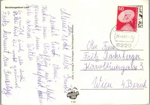 51687 - Deutschland - Berchtesgaden , Berchtesgadener Land - gelaufen 1982