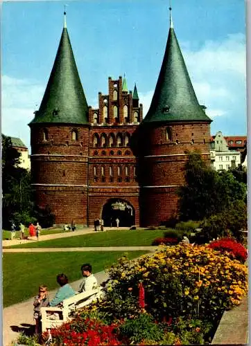 51732 - Deutschland - Lübeck , Holstentor - gelaufen 1977