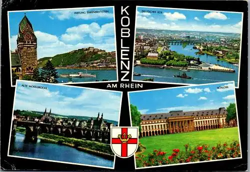 51745 - Deutschland - Koblenz , Mehrbildkarte - gelaufen