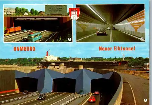 51772 - Deutschland - Hamburg , Neuer Elbtunnel - nicht gelaufen